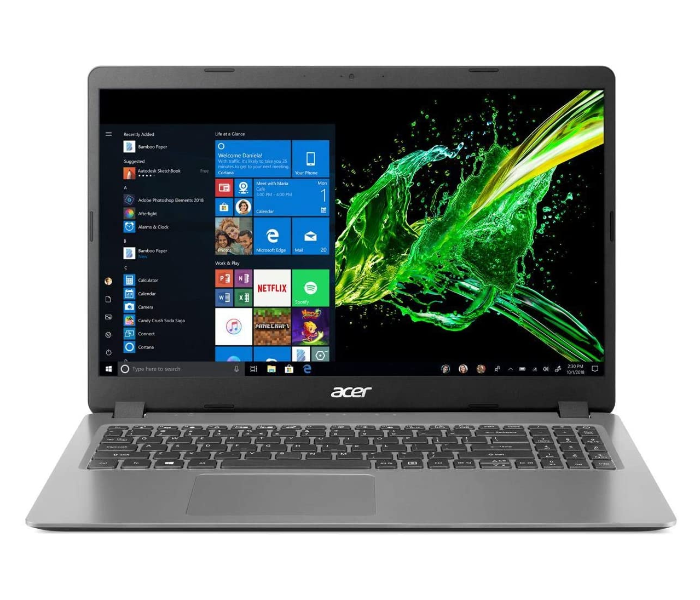 Acer Aspire 3 Intel Core i5-1035G1 15.6 inch FHD 8GB RAM 256GB SSD Windows 10 Home - Steel Gray - Zoom Image 1