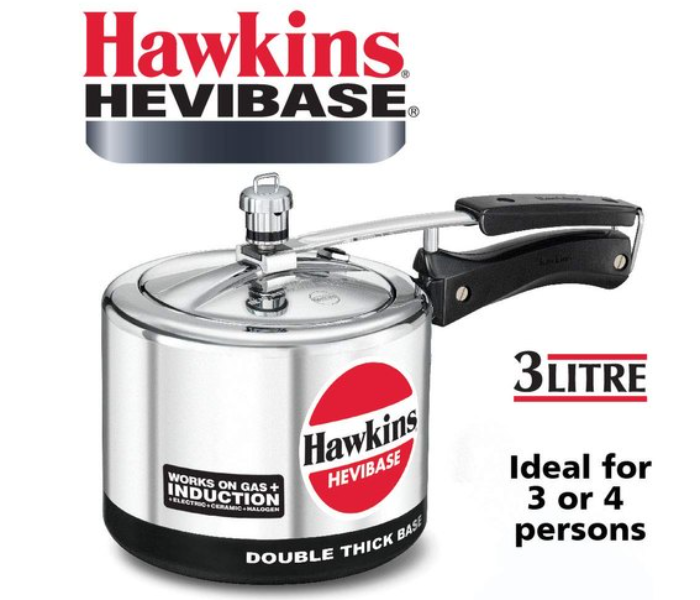 Hawkins HW40030 3 Litre Hevibase Induction Cooker - Silver - Zoom Image 3