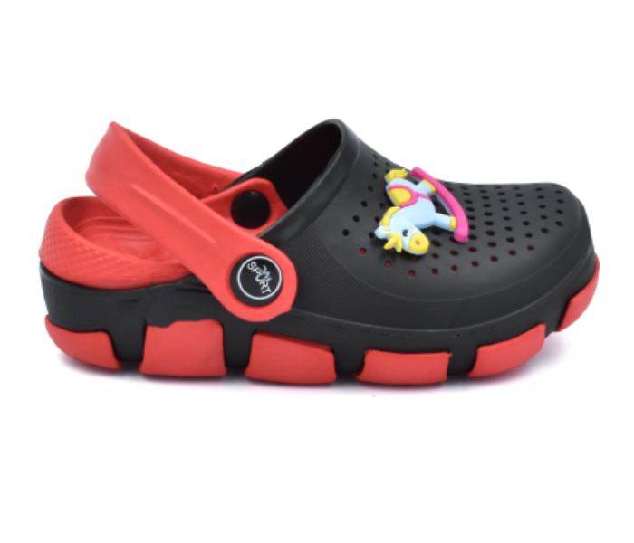 Casual XS10-2 EU31 Children Crocks - Black and Red - Zoom Image 3