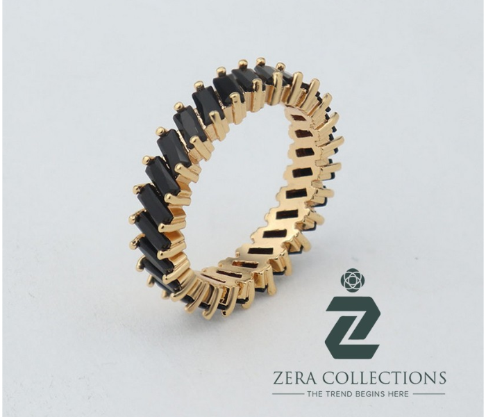 Zera RG113 Trendy Brass Ring with Gold Plated - Zoom Image