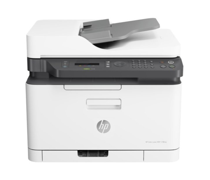 HP 4ZB97A Laser Color Multifunction Printer - White and Grey - Zoom Image 1