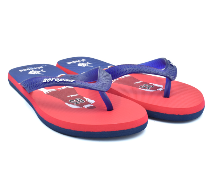 Aeropad H20-3 EU 42 Men Slipper - Red and Blue - Zoom Image 1