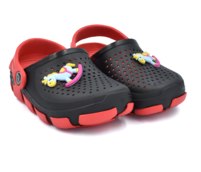 Casual XS10-2 EU27 Children Crocks - Black and Red - Zoom Image 1