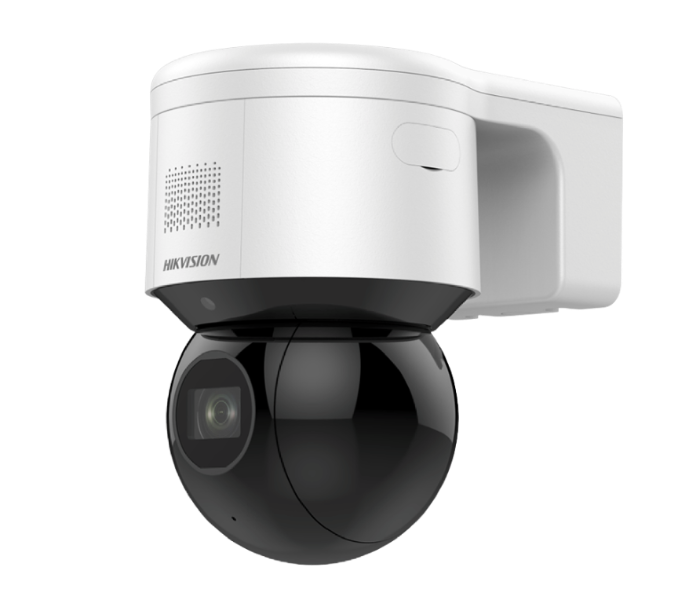 Hikvision DS-2DE3A404IW-DE/W 3 inch 4 MP 4X Powered by DarkFighter IR Network Speed Dome - Black and White - Zoom Image