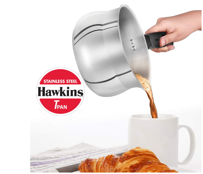 Hawkins Futura HW8005300  1.5 Litre Stainless Steel T Pan - Silver - Zoom Image 2