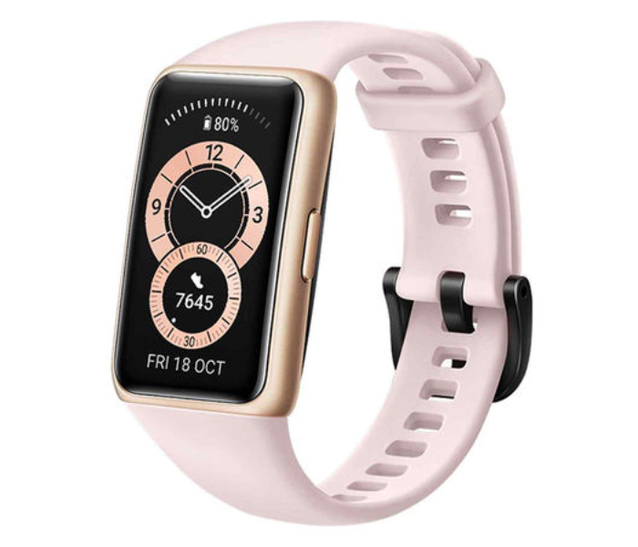 Huawei Band 6 With SpO2 Tracking - Sakura Pink - Zoom Image 4