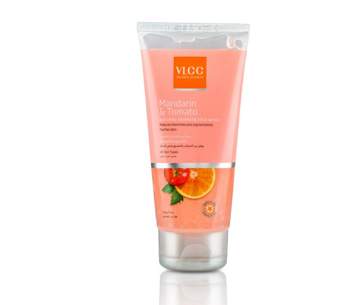 VLCC 150ml Mandarin and Tomato Natural Fairness Face Wash - Zoom Image