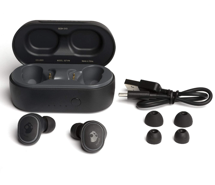 Skullcandy S2TVW-N896 Sesh Evo True Wireless Earbuds - True Black - Zoom Image 3