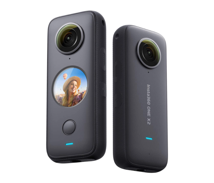 Insta360 ONE X2 360 Degree Waterproof Action Camera - Black - Zoom Image 2