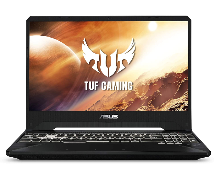 Asus TUF Gaming 15.6 inch FHD Intel Core i7-9750H 8GB RAM 512GB SSD 4GB NVIDIA GeForce GTX 1650 Windows 10 Gaming Laptop - Black - Zoom Image 1