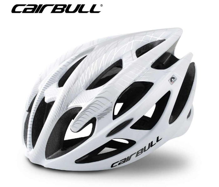 Cairbull Helmet STERLING with Extra Protective Padding Ventilation Small - Medium 52-58cm - White - Zoom Image 1