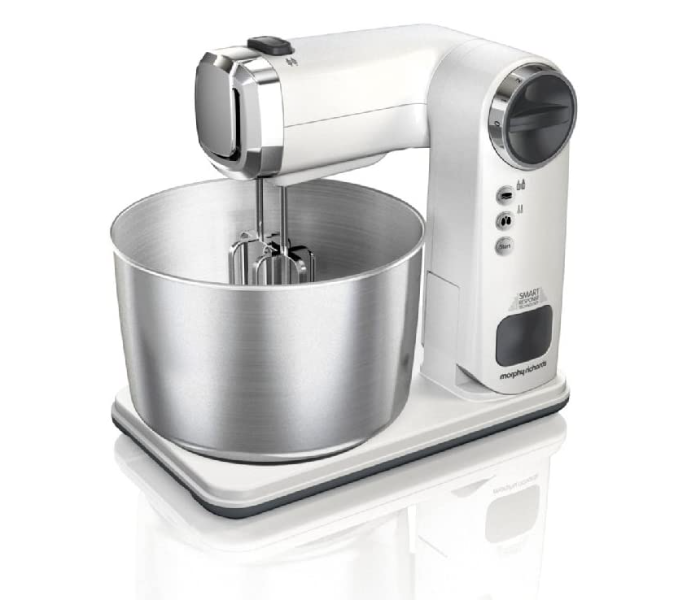 Morphy Richards 400405 Total Control Folding Stand Mixer - White - Zoom Image 1