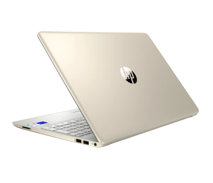 HP Notebook 15T-DW300 15.6inch HD Intel Core i7-1165G7 8GB RAM 512GB SSD Windows 10 - Pale Gold - Zoom Image 1