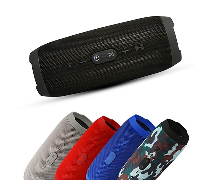 Charge 3 Portable Wireless Bluetooth Super Bass Stereo Speaker with Mobile Power Bank, Aux, Micro SD ,USB Flash and FM Radio Support BWPS3 Assorted - Zoom Image 3