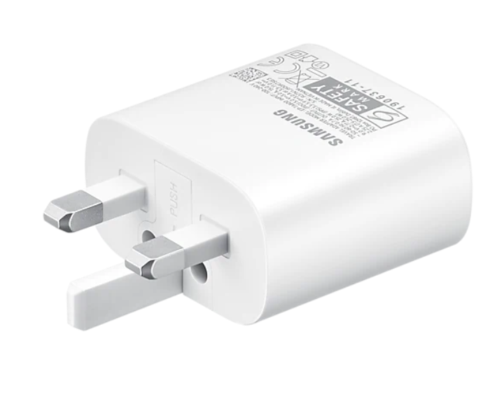 Samsung 25W Travel Adapter Without Cable - White - Zoom Image 3