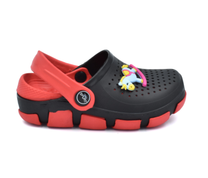 Casual XS10-2 EU24 Children Crocks - Black and Red - Zoom Image 3