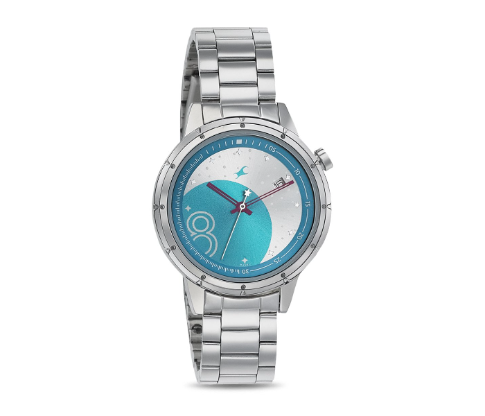 Fastrack 6194SM01 Space Analog Watch For Women - Silver - Zoom Image 1