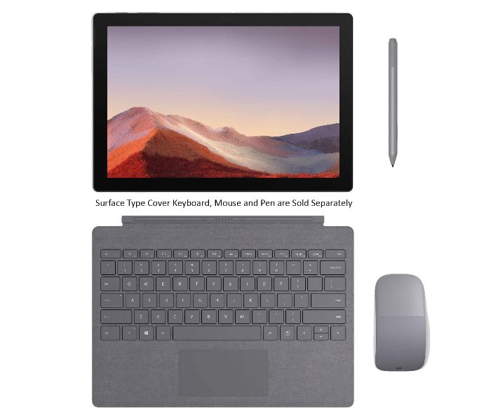 Microsoft Surface Pro 7 12.3inch Intel Core i7-1035G4 16GB RAM 512GB SSD Windows 10 Pro - Platinum - Zoom Image 6