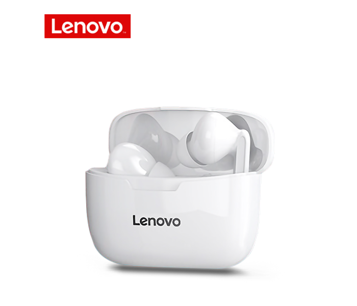 Lenovo XT90 Waterproof HiFi 3D Stereo In Ear Sports Bluetooth True Wireless Earphone with Touch Control - White - Zoom Image 1