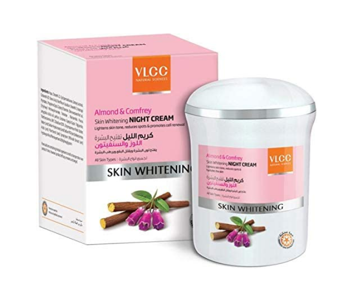 VLCC 50g Almond and Comfrey Skin Whitening Night Cream - Zoom Image