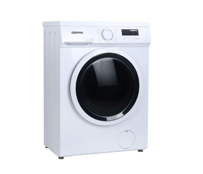 Geepas GWMF68005LCU 6 Kg Front Load Washing Machine - White - Zoom Image 1