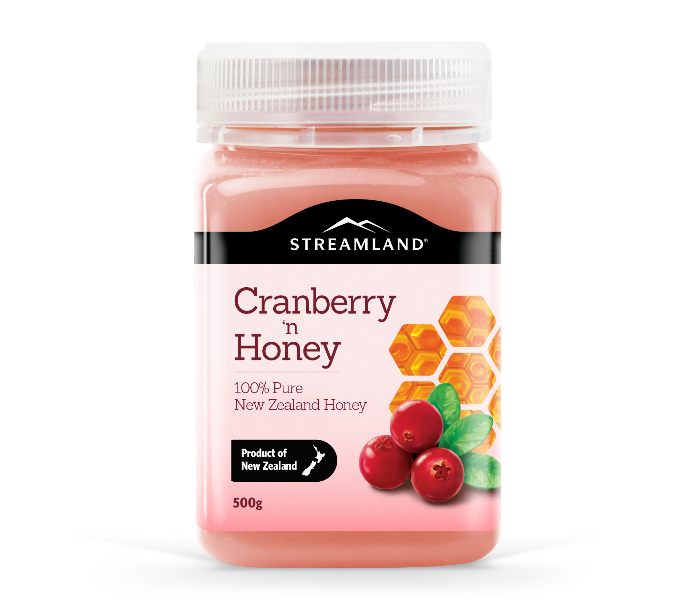 Streamland 500gm Cranberry Honey - Zoom Image