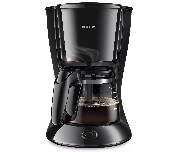 Philips HD7432/20 0.6Liter 750Watts Coffee Maker with Glass Jug- Black - Zoom Image 1