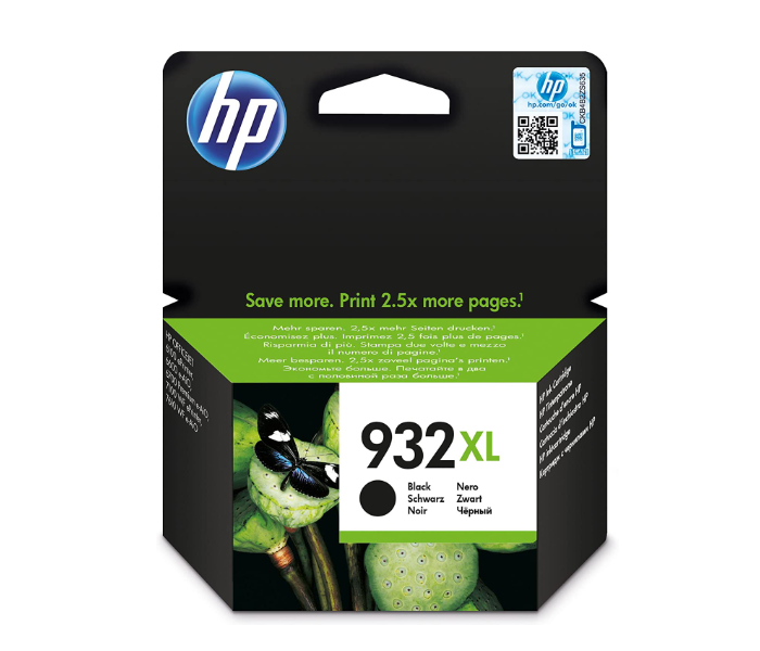 HP CN053AE 932XL Ink Cartridge - Black - Zoom Image