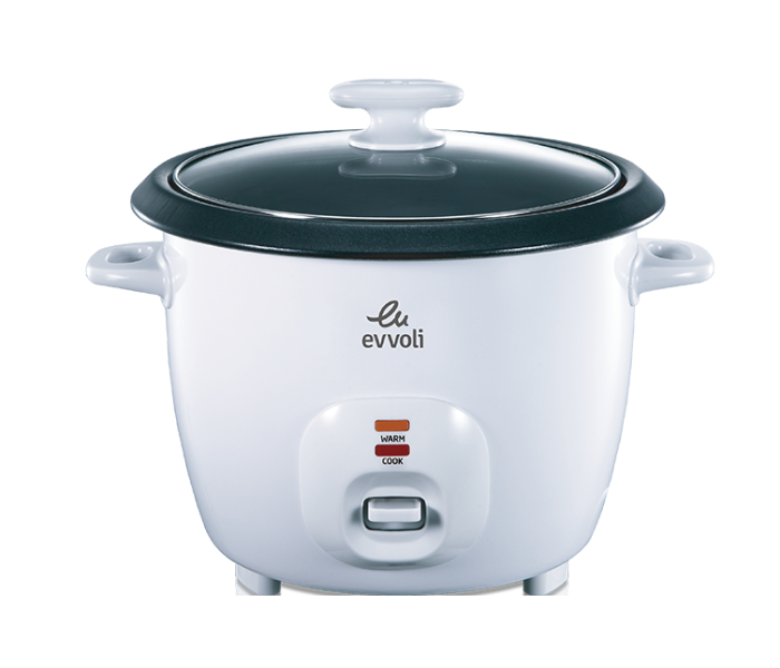 Evvoli EVKA-RC4501B Rice Cooker - White - Zoom Image