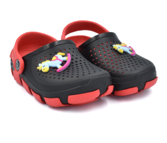 Casual XS10-2 EU31 Children Crocks - Black and Red - Zoom Image 1