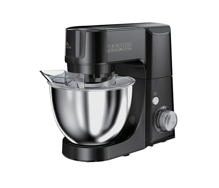 Evvoli EVKA-KM45B Kitchen Machine- Black and Silver - Zoom Image