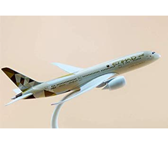 Generic GH2004 Etihad Airways Etihad Boeing 787 Alloy Simulation Metal Airplane Model - Zoom Image 3