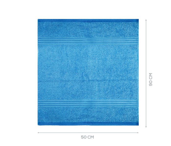 Parry Life PLHT9957 Cotton Hand Towel - Sky Blue - Zoom Image 4