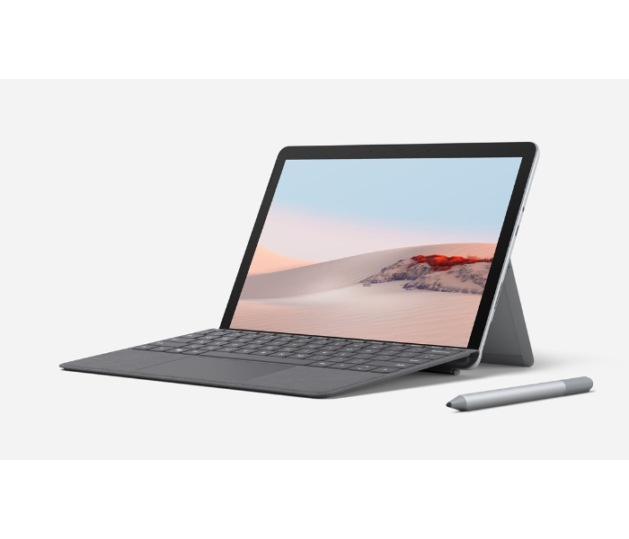 Microsoft Surface Go 2 RRX-00005 10.5 inch Display Intel Core m3 Processor 4GB RAM 64GB eMMC Drive Intel UHD Graphics 615 Windows 10 Pro - Platinum - Zoom Image 1