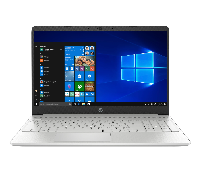 HP 15-DY2035MS 15.6 inch HD Intel Core i3-1115G4 8GB RAM 128GB SSD Intel UHD Graphics Windows 10 Touchscreen Laptop - Natural Silver - Zoom Image 1