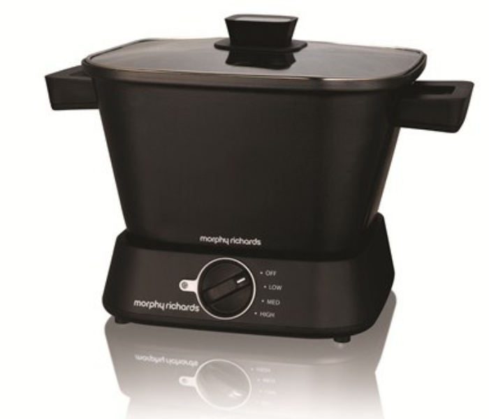 Morphy Richards 460751 Sear and Stew Square Slow Cooker 180W - Black  - Zoom Image 1