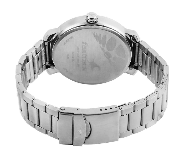 Fastrack 3222SM02 White Dial Stainless Steel Strap Watch - Silver - Zoom Image 4