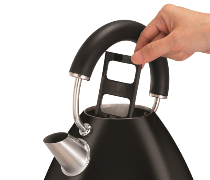 Morphy Richards 102030 1.5 Litre Accents Pyramid Kettle - Black - Zoom Image 3