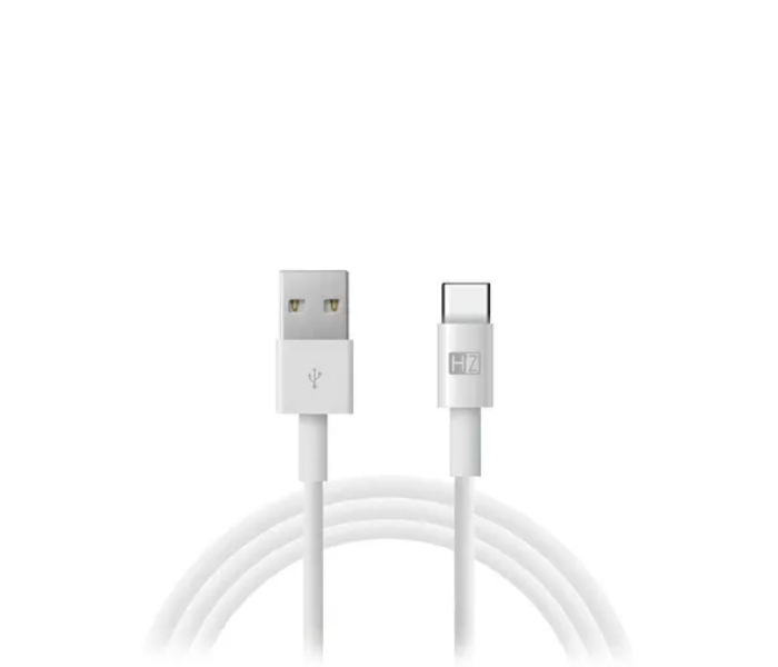 Heatz 1 Meter Type-C Data Sync And Charging Cable - White - Zoom Image 1