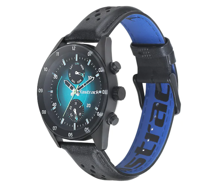 Fastrack 3201NL01 Road Trip Black Dial Stainless Steel Strap Watch - Black - Zoom Image 2