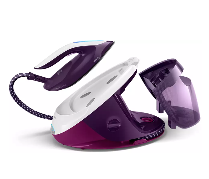 Philips PSG7028/36 2100W PerfectCare 7000 Series Steam Generator Iron - White and Purple - Zoom Image 3