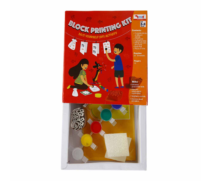 CocoMoco Kids Block Printing DIY Activity Kit - Zoom Image 6