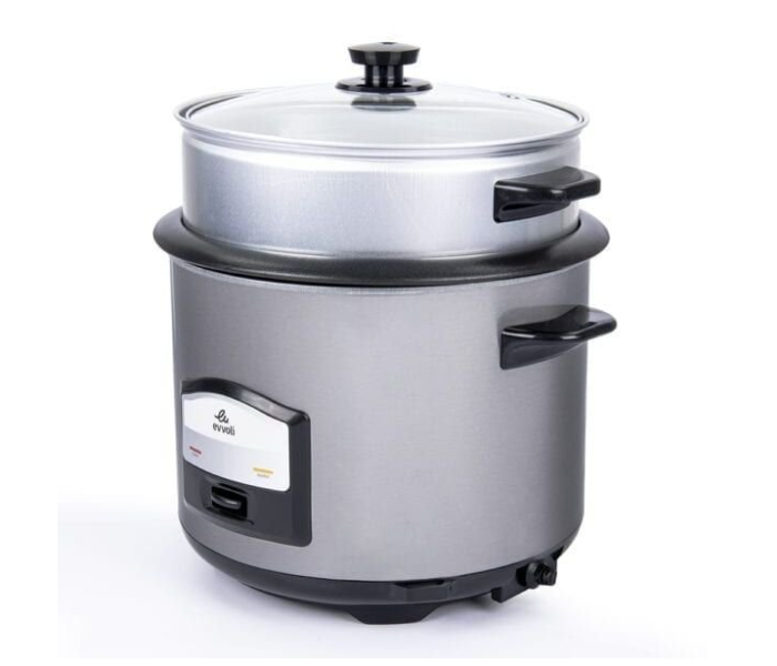 Evvoli EVKA-RC6501B Rice Cooker - Silver - Zoom Image 3