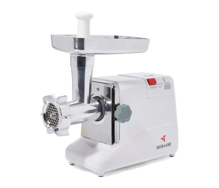 Mebashi ME-MG1005W 2000W Meat Mincer - White and Silver - Zoom Image 4