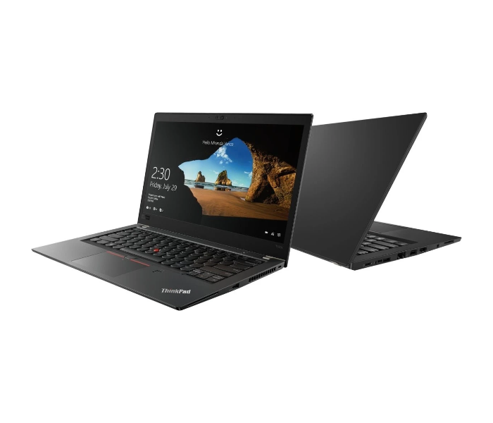 Lenovo ThinkPad T490s 14 inch FHD Intel Core i5-8265U 8GB RAM 256GB SSD Windows 10 Business Laptop - Black - Zoom Image 3