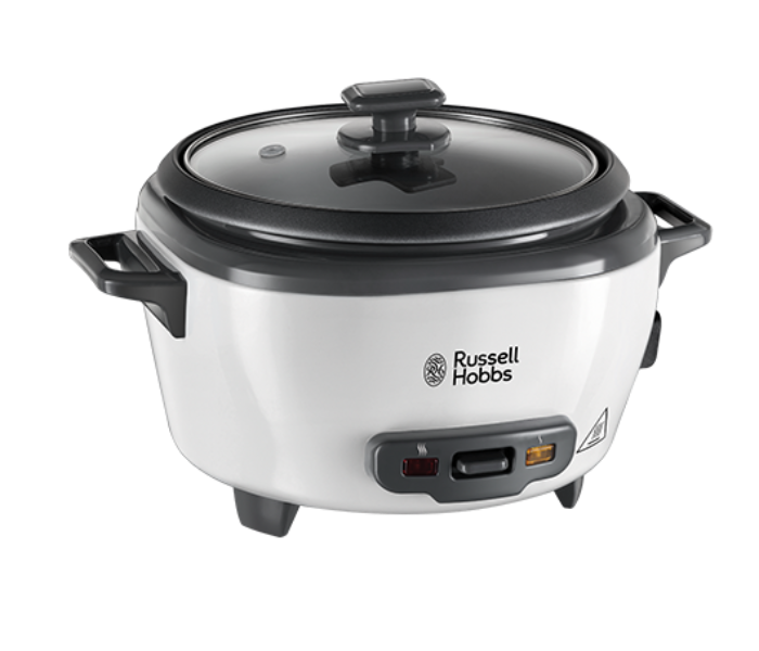 Russell Hobbs 27030 Medium Rice Cooker - Black and White - Zoom Image 1