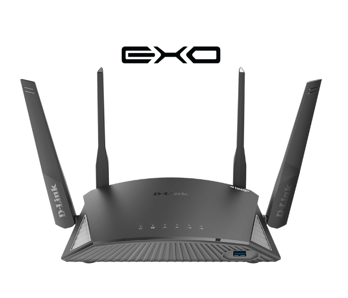 D-Link DL-RT-DIR-2660 MNAMES EXO AC2600 Smart Mesh Wi-Fi Router - Black - Zoom Image 1