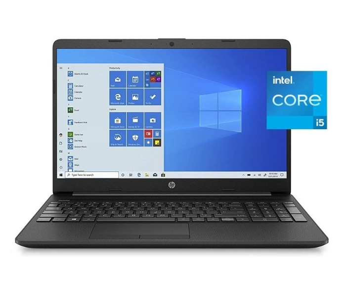 HP Notebook 15T-DW300 15.6inch HD Intel Core i5-1135G7 8GB RAM 256GB SSD Windows 10 - Black - Zoom Image 1