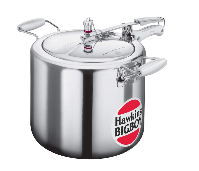 Hawkins HW1018000 18 Litre Bigboy Pressure Cooker - Silver - Zoom Image 1