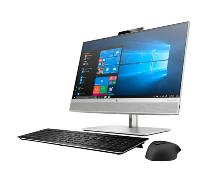 HP 800 G6 AIO 273H4EAABV 23.8 Inch FHD Intel Core i5 10500 Processor 8GB RAM 512GB SSD Windows 10 Pro - Silver - Zoom Image 3